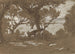 Mont Colognola, schapen grazen op het Trasimène-meer - Elihu Vedder — weergave van het kunstwerk