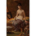 Reproductie van het schilderij Studie voor Odalisque - Elihu Vedder