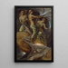 Les Parques rassemblant les étoiles - Elihu Vedder — ingelijst kunstwerk aan de muur