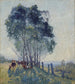 Les acacias - Elioth Gruner — artwork view