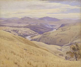 Weetangera Canberra - Elioth Gruner — weergave van het kunstwerk