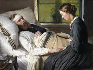 Elisabeth Jerichau Baumann - A Wounded Danish Soldier.webp