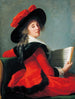 Baronne de Crussol - Elisabeth Louise Vigée Le Brun — weergave van het kunstwerk