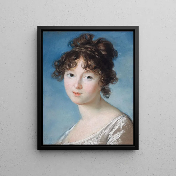 La Princesse Radziwill 1781-1808 - Elisabeth Louise Vigée Le Brun — ingelijst kunstwerk aan de muur