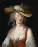 Portret Anne Catherine Le Preudhomme de Chatenoy gravin de Verdun - Elisabeth Louise Vigée Le Brun — weergave van het kunstwerk