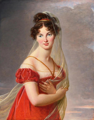 Elisabeth Louise Vige Le Brun - Portrait Of Agla Anglique Gabrielle.webp
