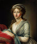 Portrait of Elzbieta Aleksiejewna, wife of Tsar Alexander I - Élisabeth Louise Vigée le Brun — artwork view