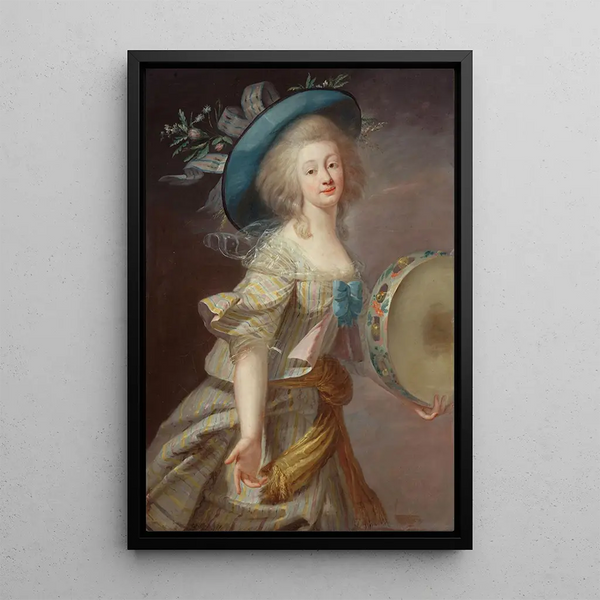 Reproductie van het schilderij Portret van een danseres - Elisabeth Louise Vigée Le Brun