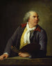 Portret van Hubert Robert - Elisabeth Louise Vigée Le Brun — weergave van het kunstwerk