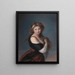 Portret van Hyacinthe Gabrielle Roland - Elisabeth Louise Vigée Le Brun — ingelijst kunstwerk aan de muur
