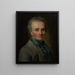Portret van Jean Baptiste Lemoyne de Jonge - Elisabeth Louise Vigée Le Brun — ingelijst kunstwerk aan de muur
