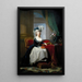 Reproductie van het schilderij Portret van Marie-Antoinette, koningin van Frankrijk - Elisabeth Louise Vigée Le Brun