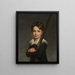 portret van een jonge jongen - Elisabeth Louise Vigée Le Brun — ingelijst kunstwerk aan de muur