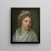 Portret van een jonge vrouw - Élisabeth Louise Vigée Le Brun — ingelijst kunstwerk aan de muur