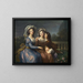 La marquise de Pezay et la marquise de Roug avec ses fils Alexis et Adrien - Elisabeth Louise Vigée Le Brun — ingelijst kunstwerk aan de muur