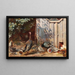 Hoek van de boerderij - Elise Konstantin Hansen — ingelijst kunstwerk aan de muur