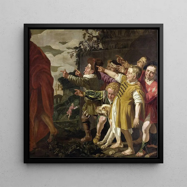 Élisée Moqué par des Garçons - Roeloff van Zijl