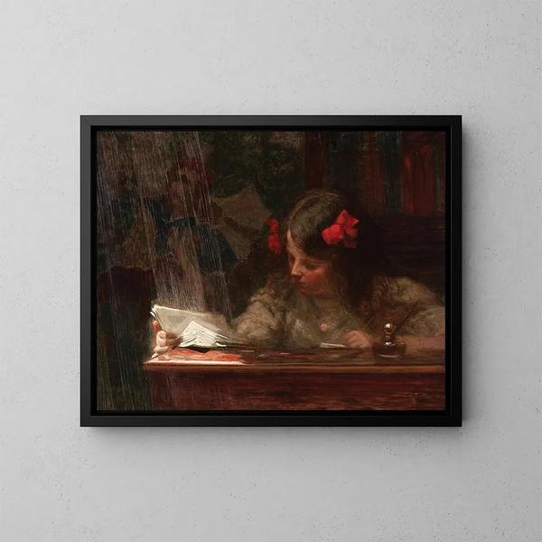 Devoirs - Eliseu Visconti — framed artwork on a wall