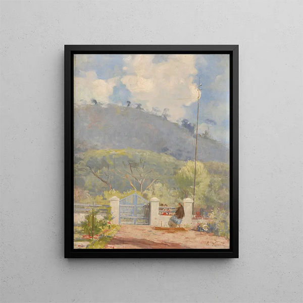 Manh de Terespolis - Eliseu Visconti — framed artwork on a wall