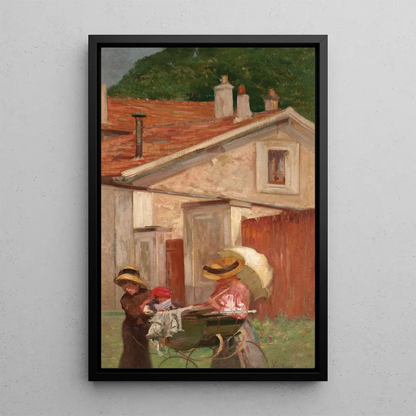 Reproductie van het schilderij Ma famille à Saint Hubert - Eliseu Visconti
