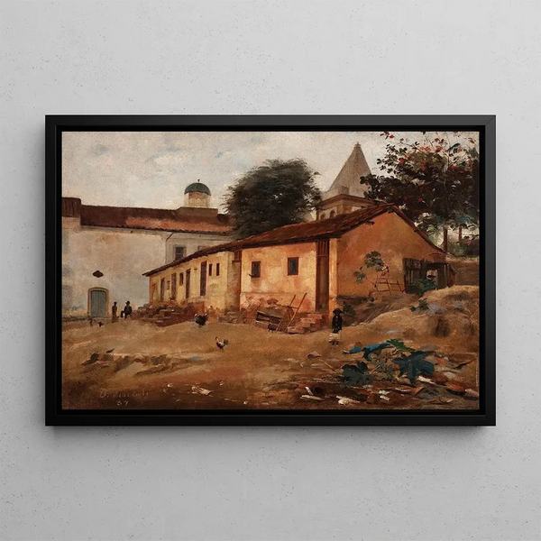 Morro de São Bento - Eliseu Visconti — ingelijst kunstwerk aan de muur