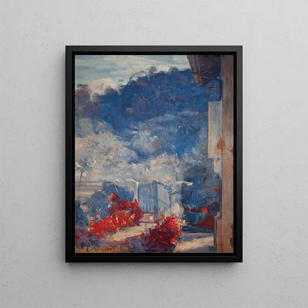 Sun Rays - Eliseu Visconti — framed artwork on a wall