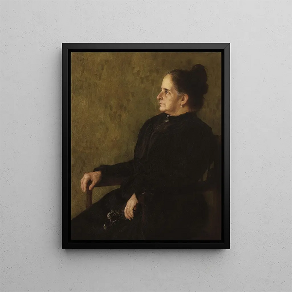 Portret van Adélaïde Simas - Eliseu Visconti — ingelijst kunstwerk aan de muur