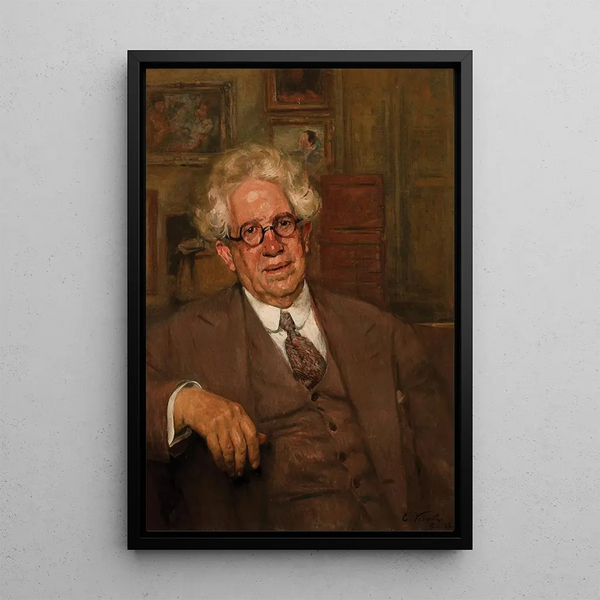 Reproduction of the painting Portrait Painting of José da Silva Brandão - Eliseu Visconti
