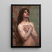 Sint Sebastiaan, studie voor Beloning van Sint Sebastiaan - Eliseu Visconti — ingelijst kunstwerk aan de muur