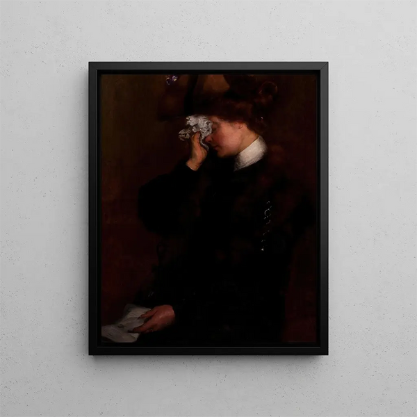 La lettre - Eliseu Visconti — ingelijst kunstwerk aan de muur