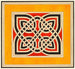 Reproductie van het schilderij Celtic Ornament Schilderij II - Elizabeth A Nedwill