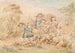 Brouette contenant six enfants - Elizabeth Countess of Harrington — weergave van het kunstwerk