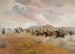 Verkenners van de Yeomanry op het veld - Elizabeth Southerden Thompson — weergave van het kunstwerk