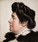 Ellen Gulbranson - Michael Ancher — weergave van het kunstwerk