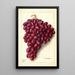 Vitis Ajun - Ellen Isham Schutt — ingelijst kunstwerk aan de muur