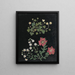 van bloemenalbum in papier gesneden pl. 15 - Ellen W. — ingelijst kunstwerk aan de muur