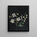 Album de bloemen in papier gesneden Pl21 - Ellen W. — ingelijst kunstwerk aan de muur