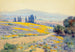 California Spring Landscape Painting - Elmer Wachtel — artwork view