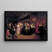 La Cour de Anne Boleyn - Emanuel Gottlieb Leutze — ingelijst kunstwerk aan de muur