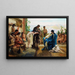 De slavenhandelaar - Emanuel Stanek — ingelijst kunstwerk aan de muur