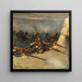 van Embusqués Derrière Un Mur Fantassins De La Ligne A Fragment Du Panorama De La Bataille De Champigny - Jean-Baptiste Édouard Detaille — ingelijst kunstwerk aan de muur