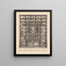 van het Amerikaanse Methodistenjubileumkaart - Emery A. Philleo — ingelijst kunstwerk aan de muur