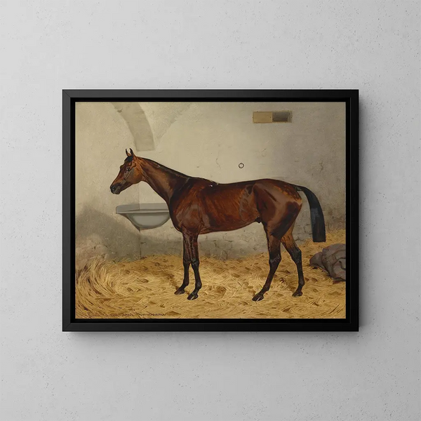 Metalworker - Emil Adam — framed artwork on a wall