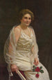 Edith Bolling Galt Wilson - Emil Alexay Olexk — weergave van het kunstwerk