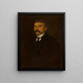 Portret van de vader van de kunstenaar - Emil Alexay Olexk — ingelijst kunstwerk aan de muur