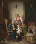 De vreugde van de grootvader - Emil Bauch — weergave van het kunstwerk