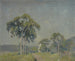 Landschap met bomen - Emil Carlsen — weergave van het kunstwerk