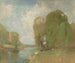 Prairie de la Fontaine - Emil Carlsen — weergave van het kunstwerk