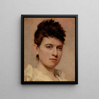 Emil Carlsen - Portrait of a Young Woman.webp