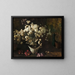 Natuurschilderij met chrysanten - Emil Carlsen — ingelijst kunstwerk aan de muur